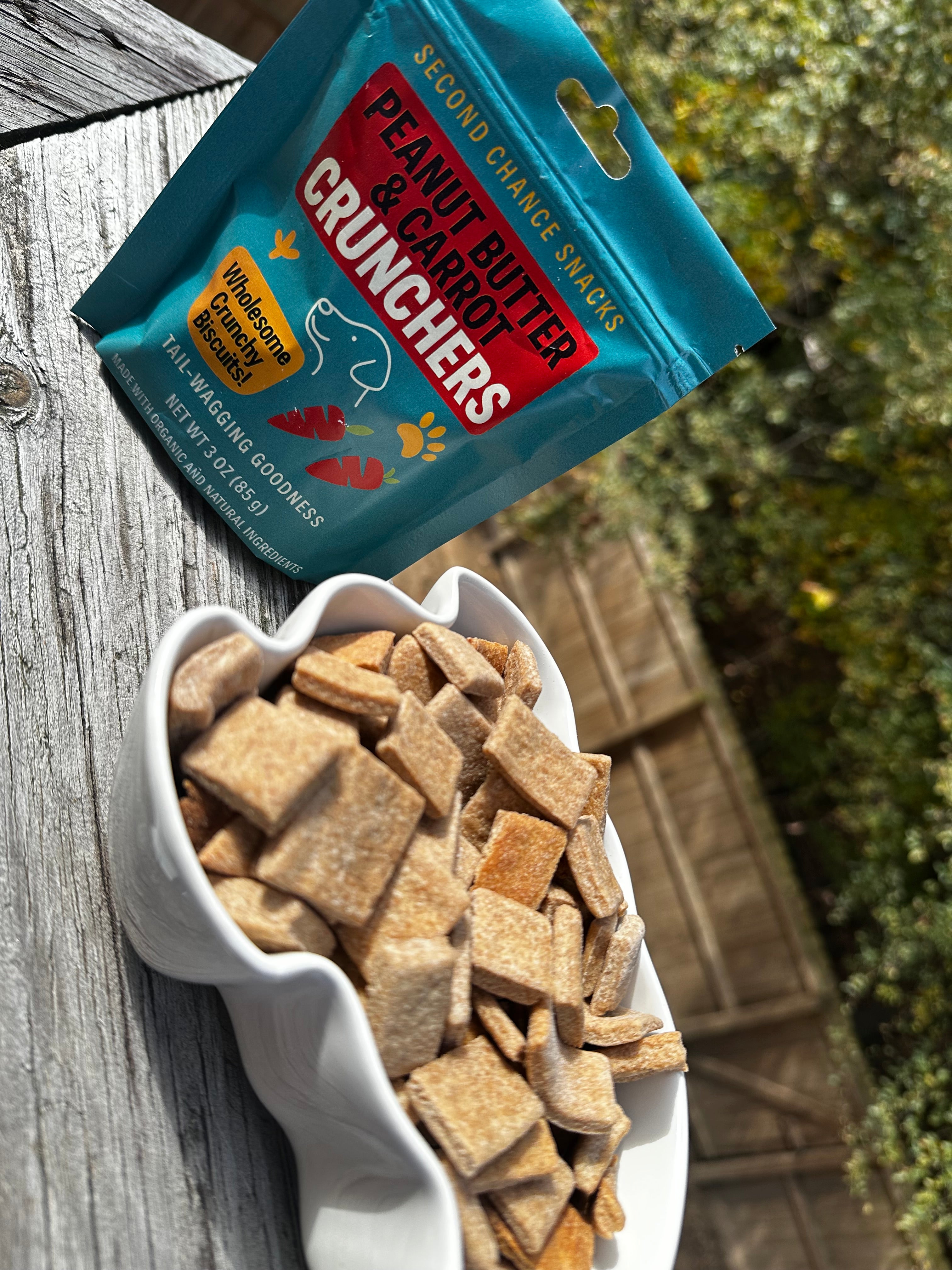 Peanut Butter & Carrot Crunchers