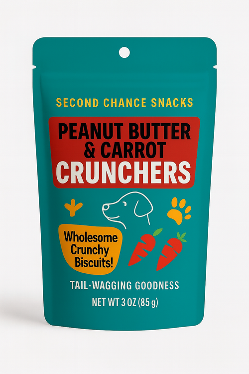 Peanut Butter & Carrot Crunchers